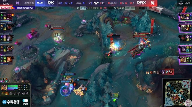 DRX力克HLE，Inspired团战一打五宿敌对决全球总决赛，锁定晋级资格的简单介绍